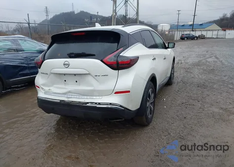 2023 Nissan Murano Sv Intelligent Awd z USA, uszkodzony, nr VIN 5N1AZ2BS7PC124954